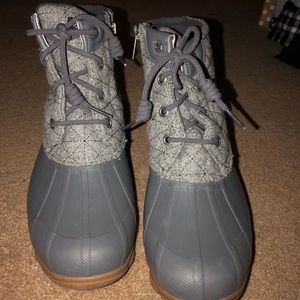 Sperry wool duck boots